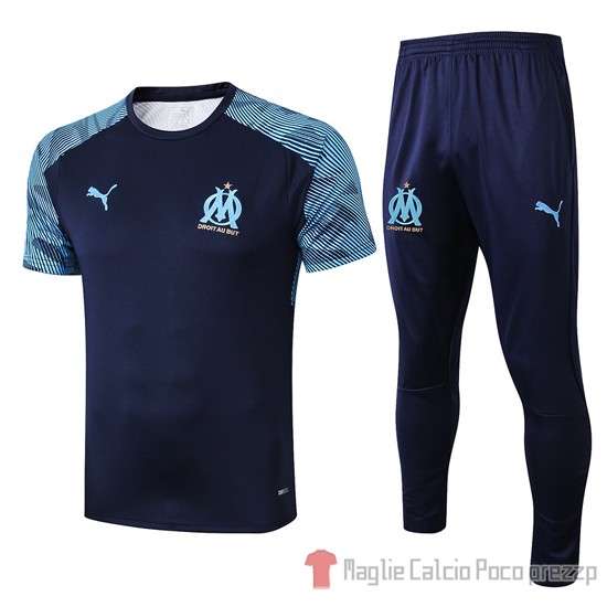Tuta da Track Marsiglia Manica Corta 2019/2020 Blu - Clicca l'immagine per chiudere